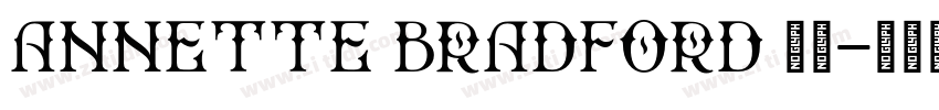 Annette Bradford 常规字体转换